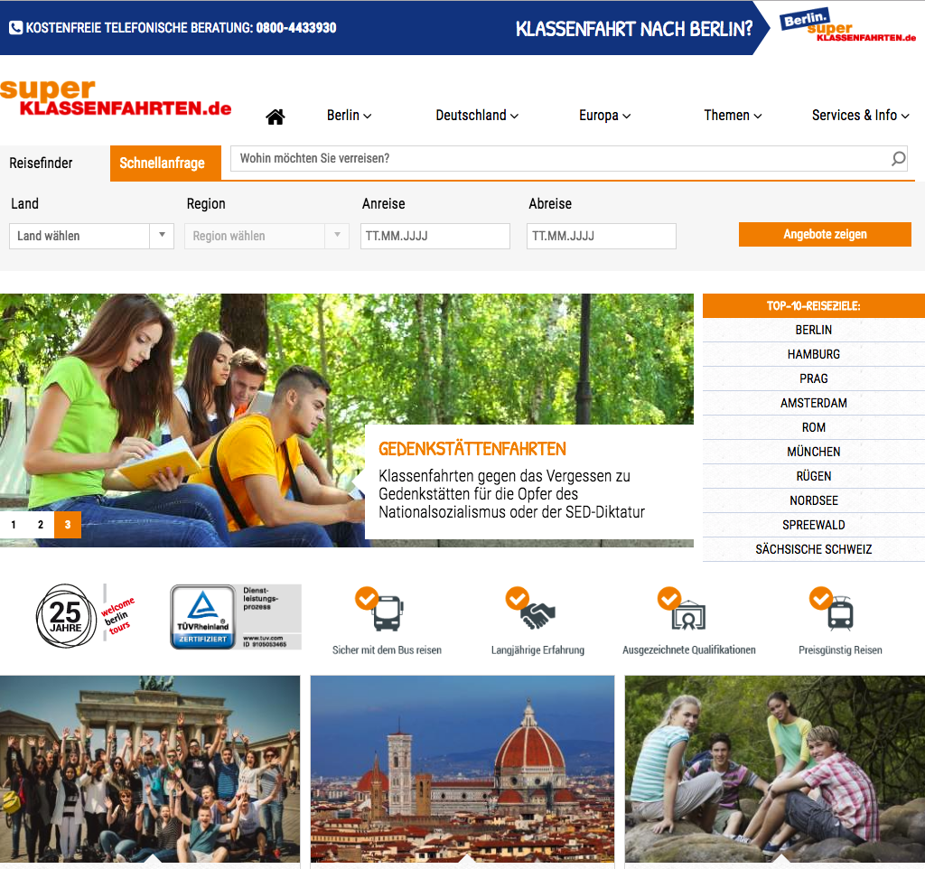 Superklassenfahrten von WM Reisedeinst Schwerin Superklassenfahrten von WM Reisedeinst Schwerin